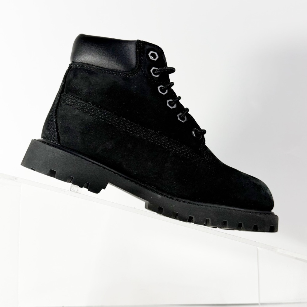 Timberland Black 6 Inch Premium Boots‎ Size 11 - Picture 6 of 8